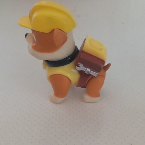 Paw Patrol figure (Rubble) used