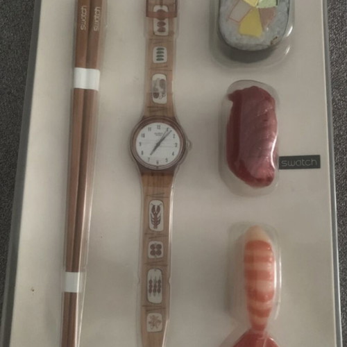 Swatch Gent Hors d'oeuvre GF112 Sushi Watch special edition new