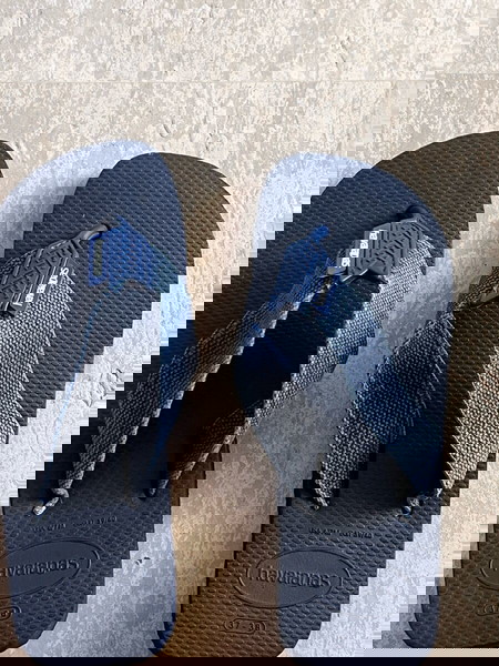 37-38 Havaianas Σαγιονάρες Παπούτσια ναυτικό μπλε