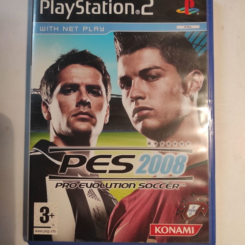 Pro Evolution Soccer 2008 PS2 game like new
