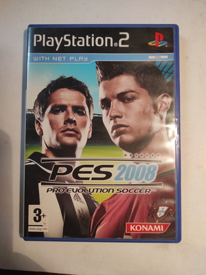 Pro Evolution Soccer 2008 παιχνίδι PS2 σε εξαιρετική κατάσταση