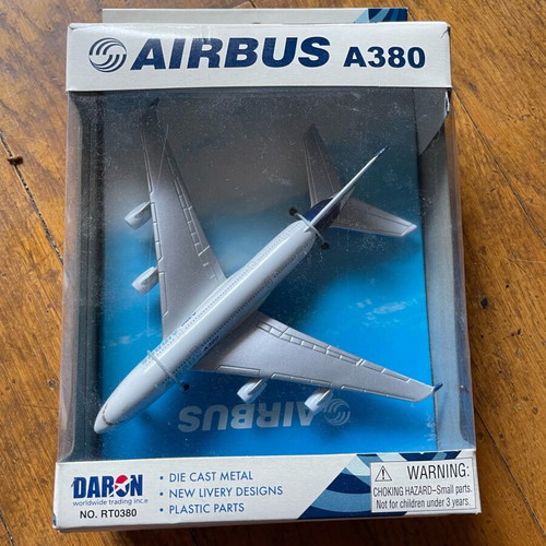 Airbus 380 model like new with box without stand