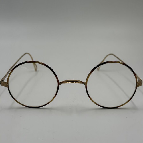 Vintage OpO 800/S c.3 Laminato Oro 14KT glasses like new, made in Italy