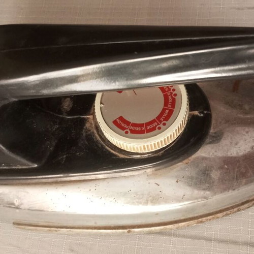 Vintage Siemens electric iron used, model Typ TB 15 01