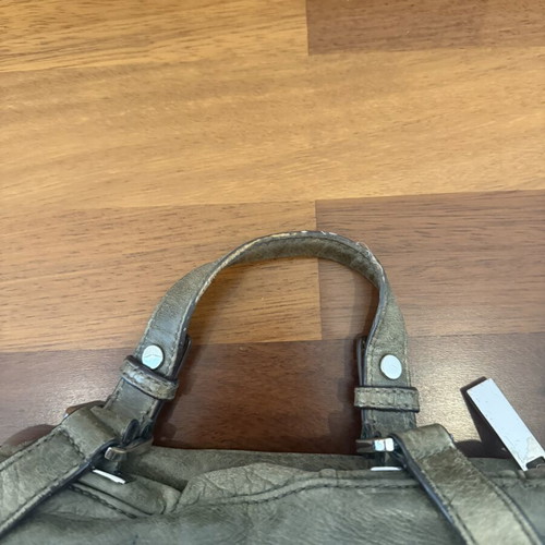 Michael Kors Lisbeth μεσαίο δερμάτινο σακίδιο, σκούρο ελιάς