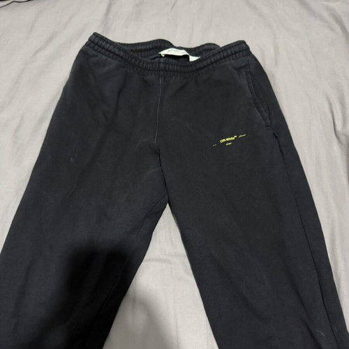 Off-White sweatpants used, black, size L