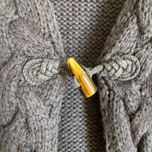 Massimo Dutti knitted vest used, blue, size M