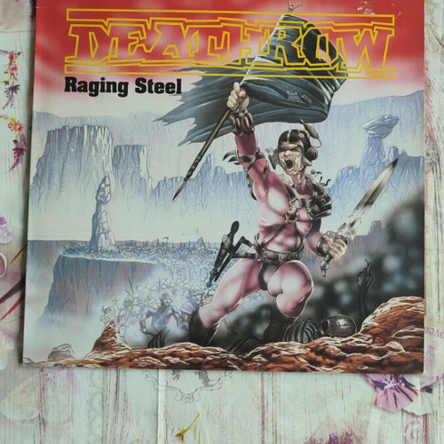 Deathrow Raging Steel album like new, metal