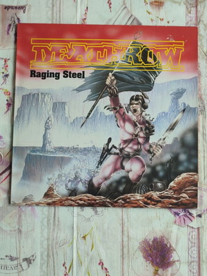 Deathrow Raging Steel album like new, metal