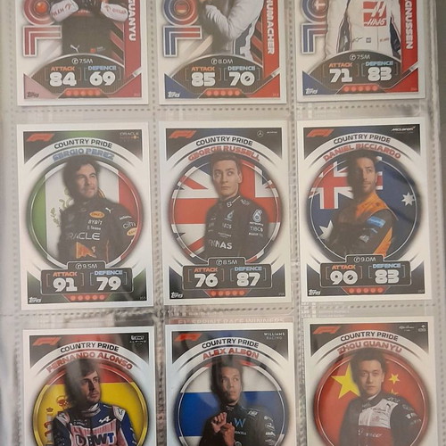 Topps Turbo Attax 2022 album with full card set and limited edition