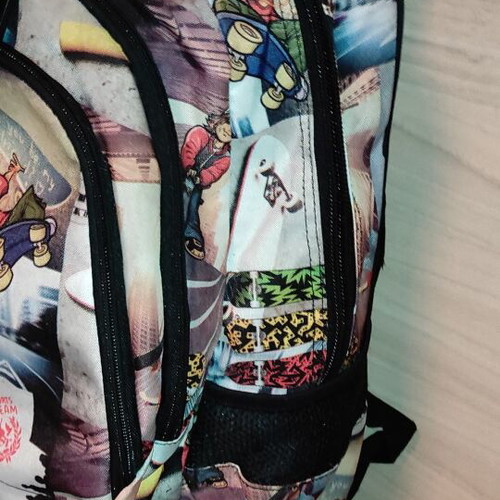 Lyc Sac One school trolley bag with pencil case used