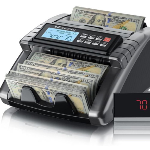 Bill Counter AL-1000 new with UV MG IR counterfeit detection