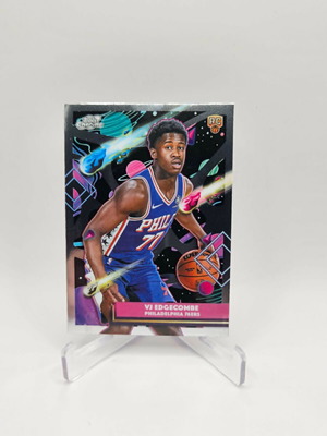 Topps Chrome Cosmic Vj Edgecombe Rookie κάρτα σαν καινούργιο