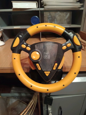 PlayStation 1 & 2 steering wheel used