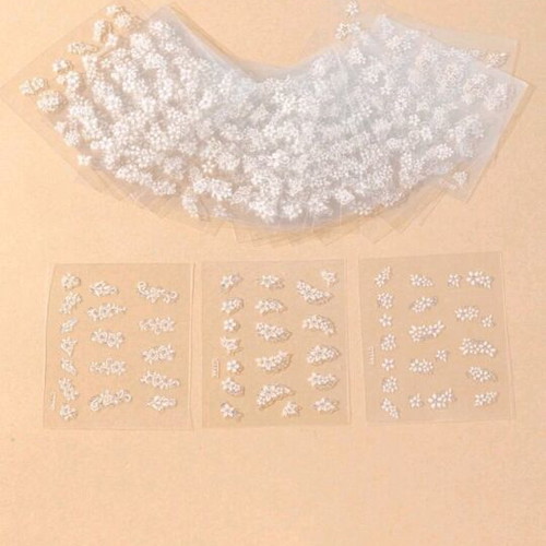 Nail stickers like new with storage book