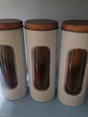 Storage containers like new, set of 3 pieces