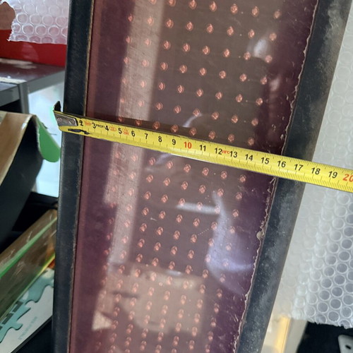 Unitron Electronic LED Message Board 2.80m x 17.5cm used with Keyboard and Manual