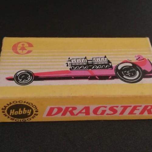 Dragster Estetikca model car from Poland