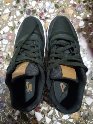 Nike Ebernon Low men's shoes new, green, size 43