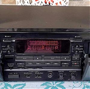 Denon  DRW-585  Double  Cassette  Deck