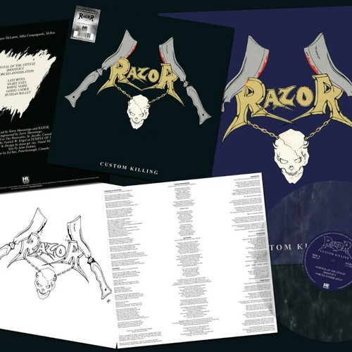 Razor Custom Killing 2021 coloured vinyl LP new sealed