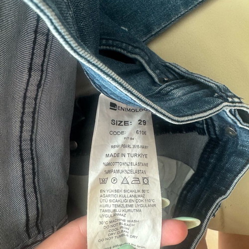 Denimology men's jeans new, size 29, blue