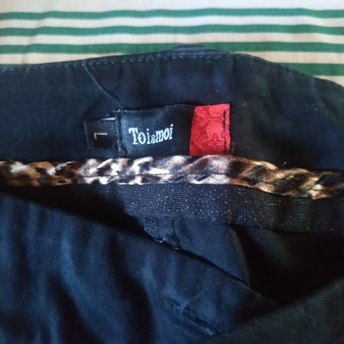 Toi&Moi black pants size L like new