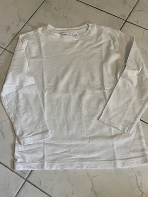 Zara mako t-shirt like new, 110 cm, white