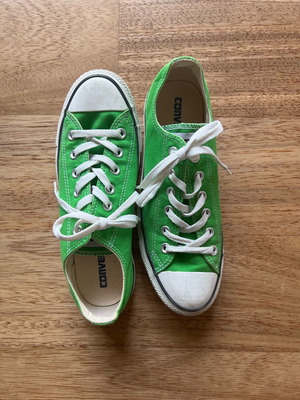 All Star sneakers χαμηλά μεταχειρισμένα, πράσινα, μέγεθος 39