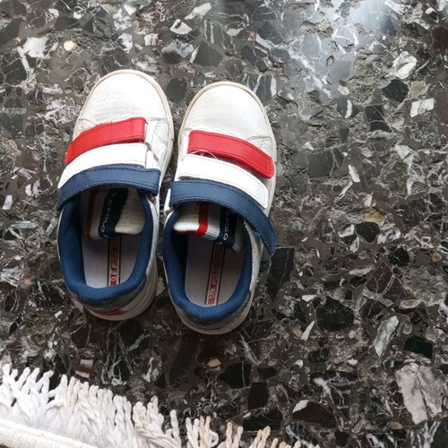 Polo shoes like new, casual, size 30, white