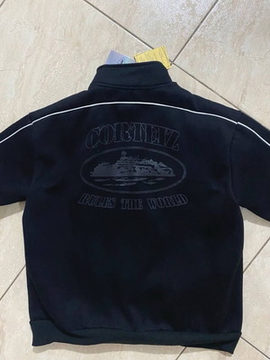 Corteiz jacket new, size medium, black, 100% cotton