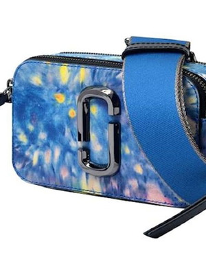 Marc Jacobs Snapshot crossbody bag new, blue leather