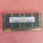 Samsung DDR2 5300S 1 GB SODIMM μεταχειρισμένη μνήμη για laptop, 2 τεμάχια
