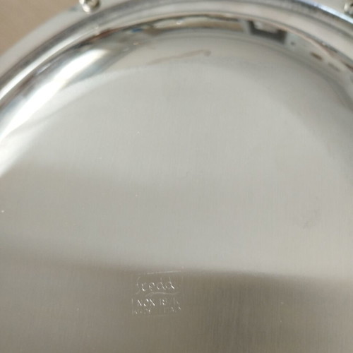 Freddi Italian Serving Tray Inox 18/10 & 24K Gold Like New