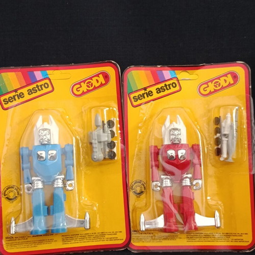 Italian Transformers toys lot of 2 sealed, Serie Astri Giodi 1983, like new