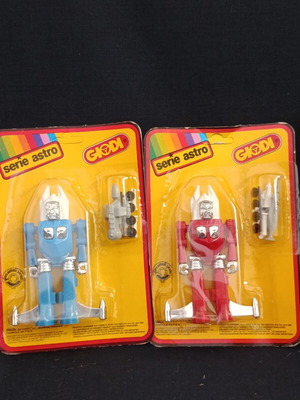 Λοτ 2 παλιά Ιταλικά παιχνίδια Transformers Serie Astri Giodi 1983 σαν καινούργιο