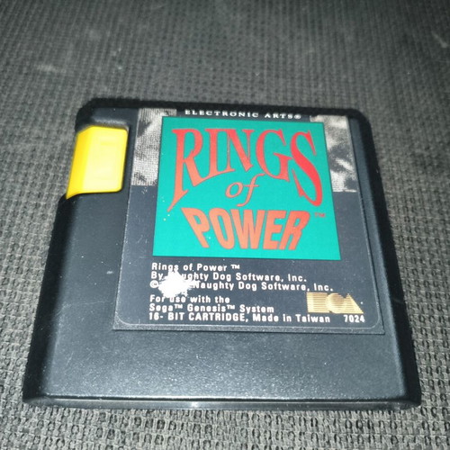 Rings of Power Sega Genesis game
