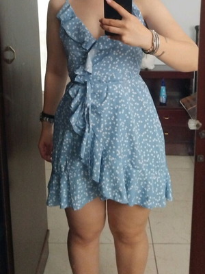 Dress new blue, size S/36/8