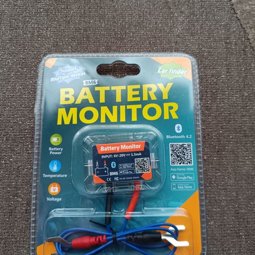 Battery Monitor 12V Bluetooth new for Android and iOS