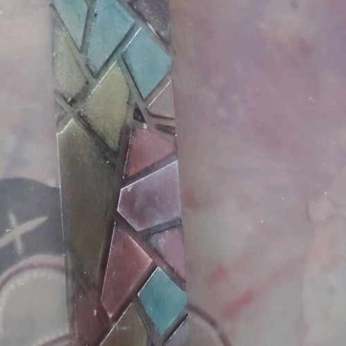 Retro bookmark new with embossed designs