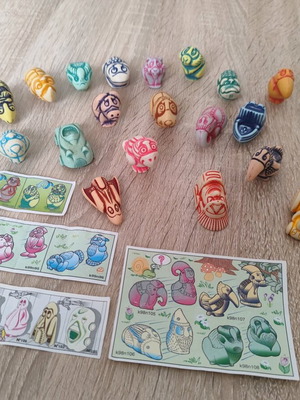 Συλλογή Kinder Surprise Totems 22 φιγούρες σαν καινούργιο, 1997-2000