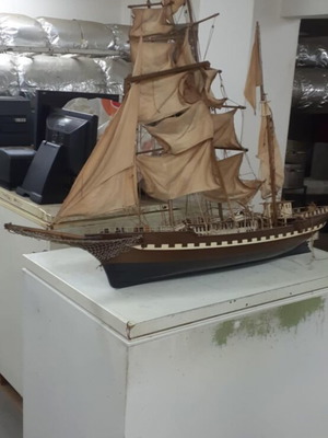 Decorative old ship used