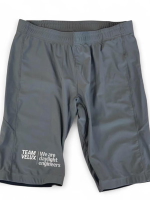 New Balance Mens Cycling Shorts Team Velux Grey like new, size 2XL