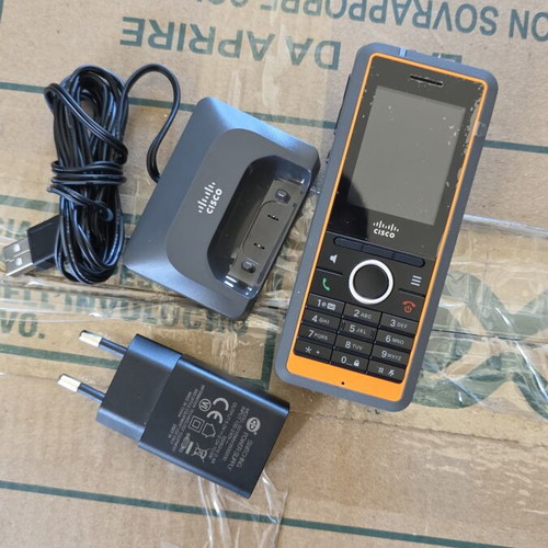 Cisco IP DECT 6825 Ruggedized Handset used, cordless, black