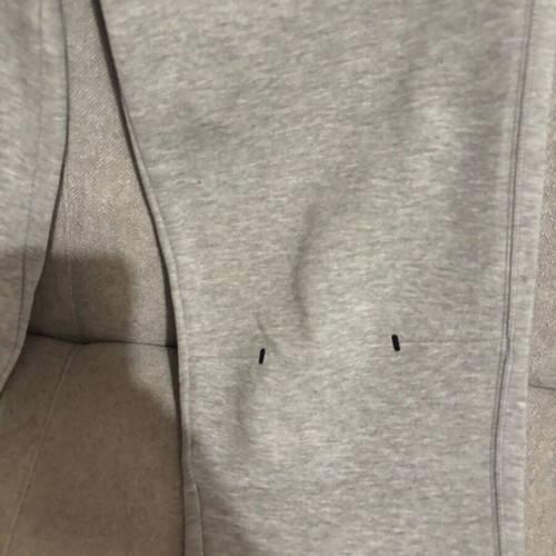 Nike women's tracksuit xxs grey new with zipper and black details