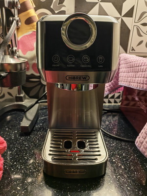 HiBrew H13A coffee machine used, milk frother issue
