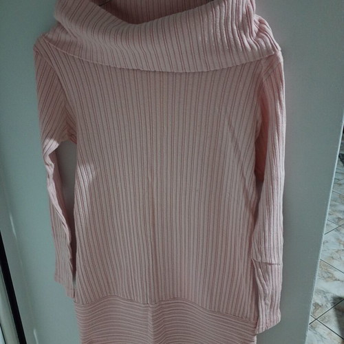 Sports dress with turtleneck medium pink like new