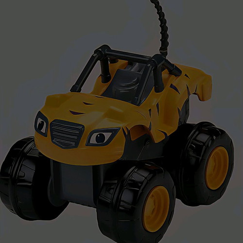 Mattel Blaze Οχήματα Slam And Go Stripes Truck σαν καινούργιο