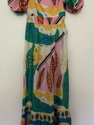 Kate London long summer dress like new, multicolor, size S