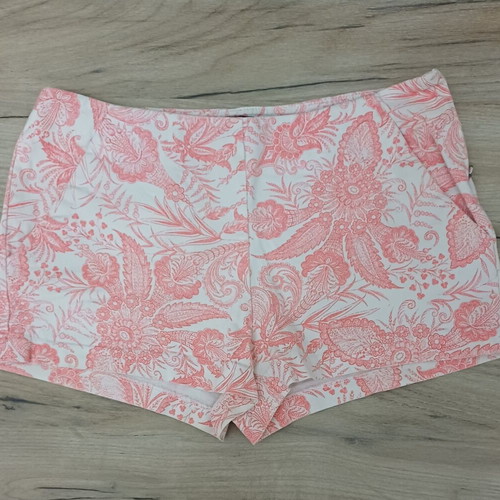 Zara shorts like new, white and pink, size XS